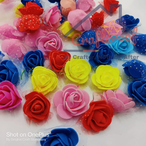 Multi Colour Foam Flower - Big