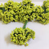 Neon Green Pollen Flower-144pc