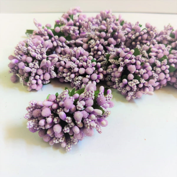 Purple Pollen Flower-144pc