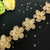Flower Lace - Golden