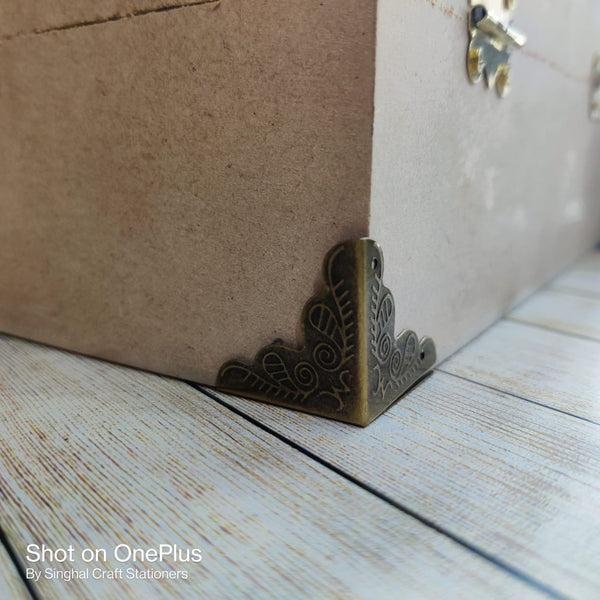 Engraved Metal Corner