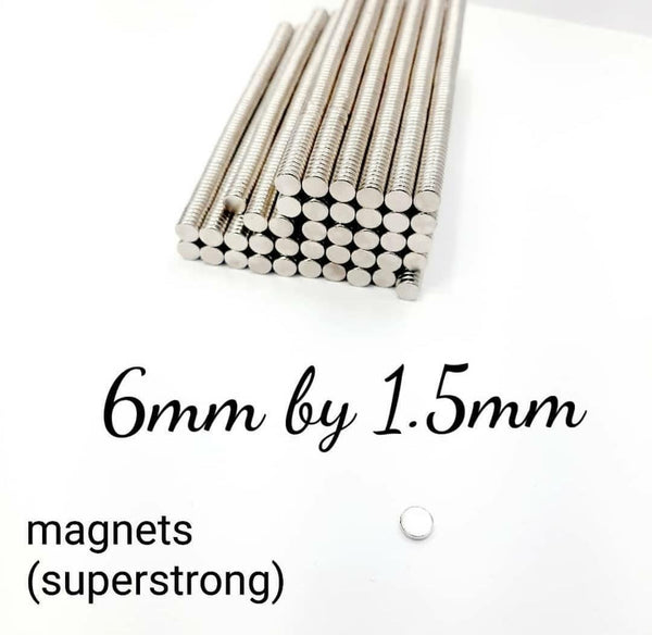 6mm Magnet - 60 pcs