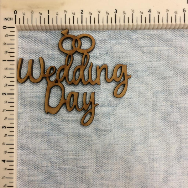 Wedding Day - MDF Cutout