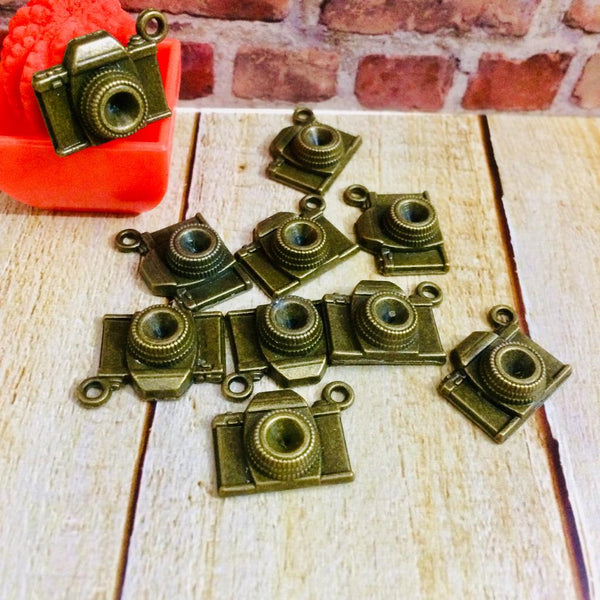 Camera Metal Charm