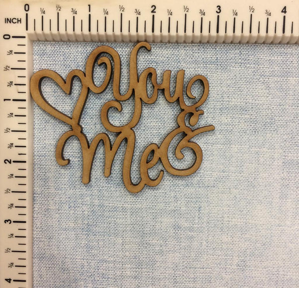 You & Me # 2 - MDF Cutout