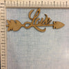 Love Arrow - MDF Cutout