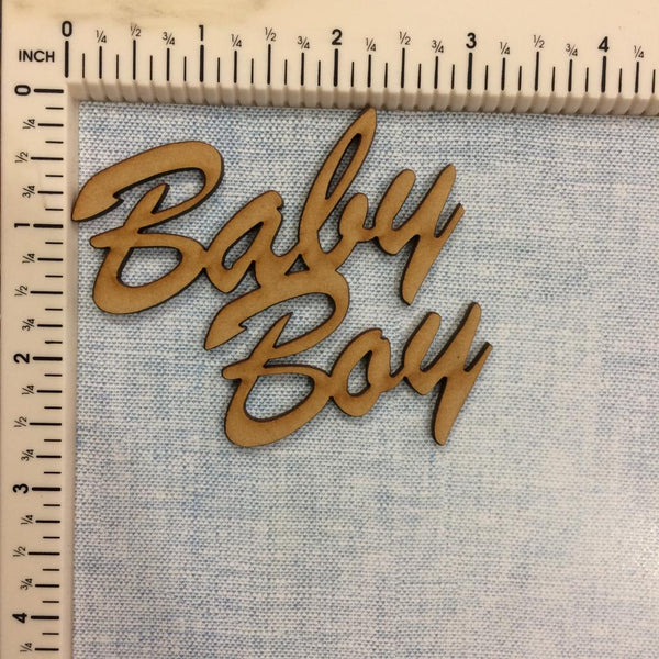 Baby Boy - MDF Cutout