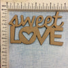 Sweet Love - MDF Cutout