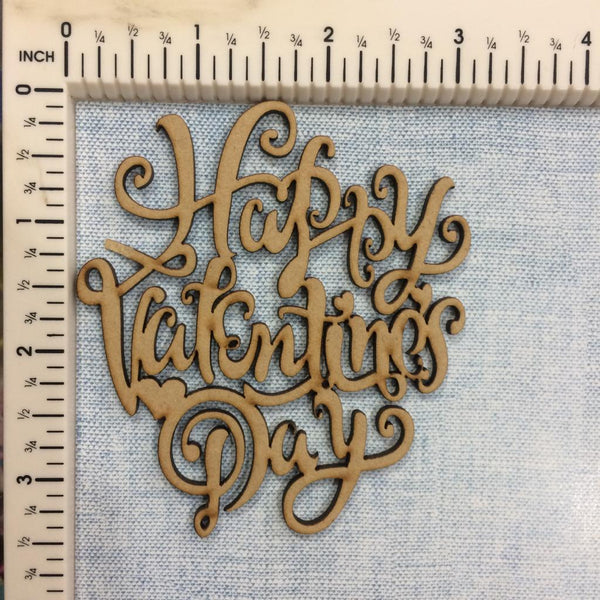 Happy Valentine Day #1 - MDF Cutout