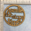 A smile That Stops Time - MDF Cutout