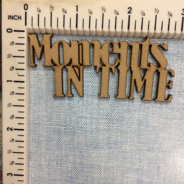 Moment In Time - MDF Cutout