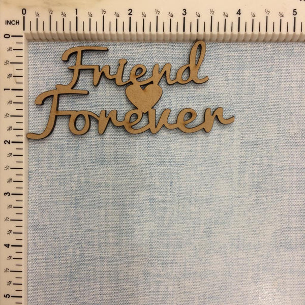 Friend Forever - MDF Cutout