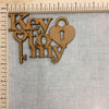 Key To My Heart - MDF Cutout