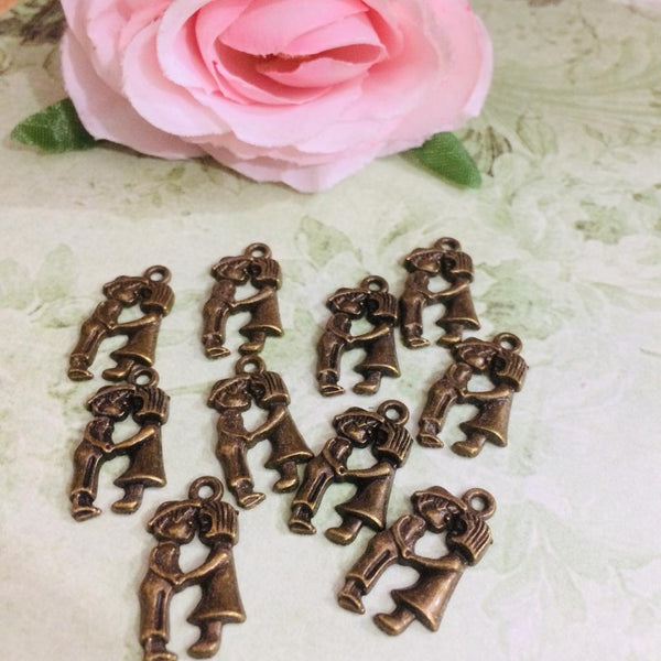 Couple Metal Charm