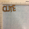 Cute - MDF Cutout