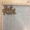 Best Friend - MDF Cutout