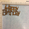 Happy Birthday#5 - MDF Cutout