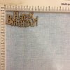 Happy Birthday#7 - MDF Cutout