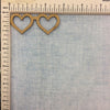 Double Heart - MDF Cutout