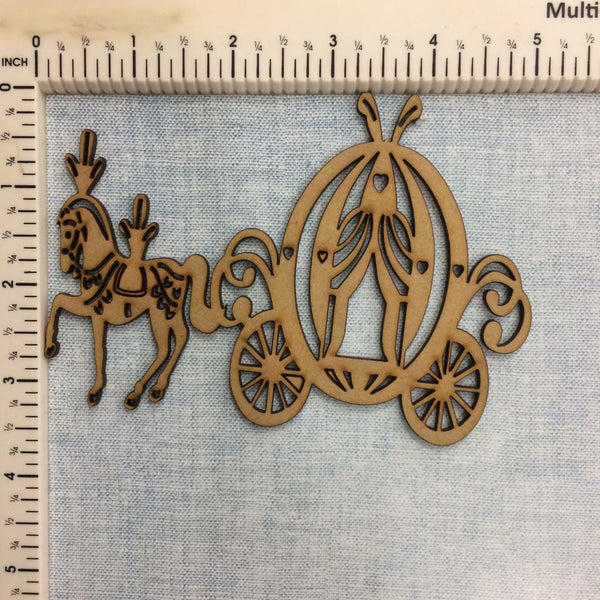 Horse Cartage - MDF Cutout