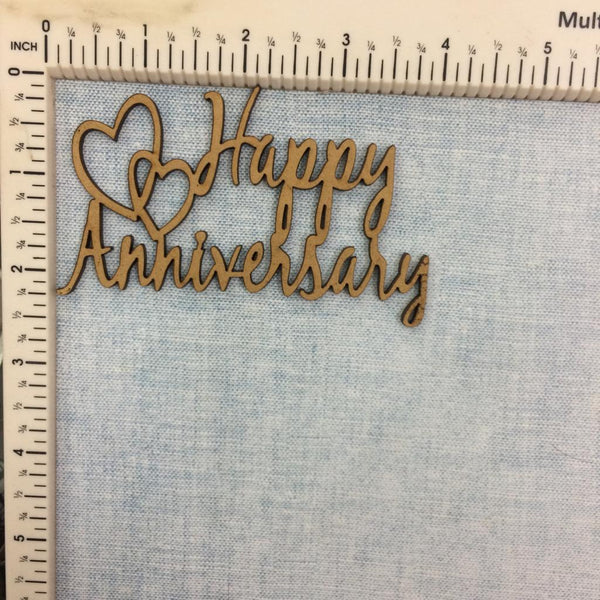 Happy Anniversary#1 - MDF Cutout