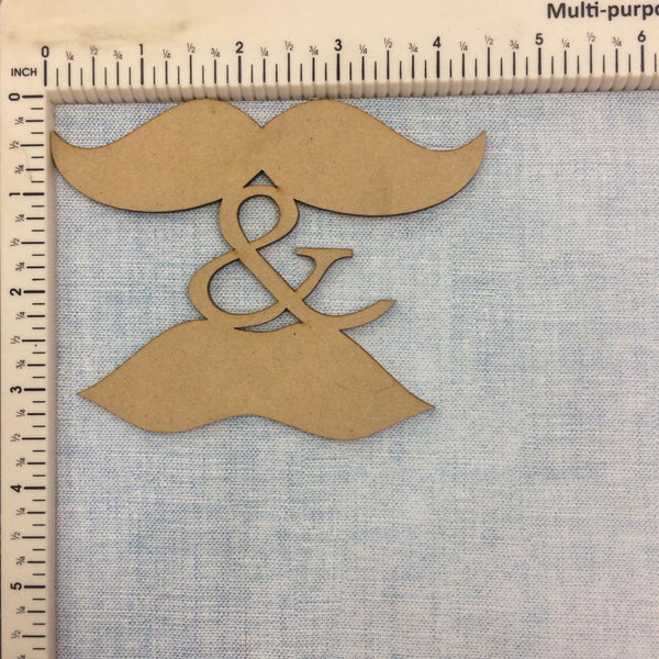 Mustache - MDF Cutout