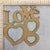 Love Frame- MDF Cutout