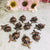 Flower Metal Charm