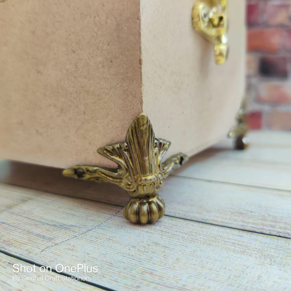 Antique Gold Metal Leg