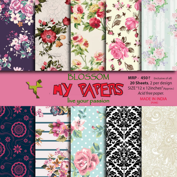 Blossom - 12*12 Paperpack