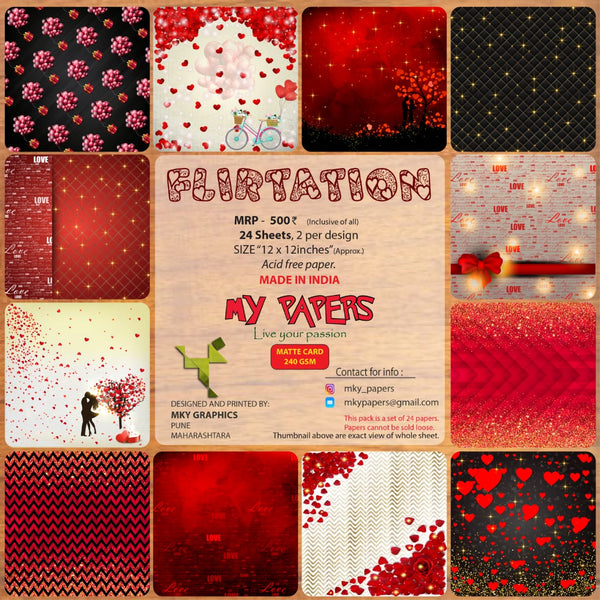 Flirtation - 12*12 Paperpack
