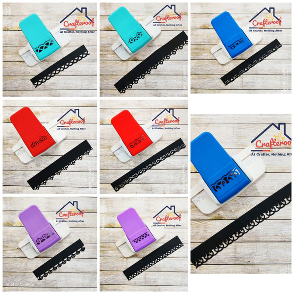 8 Pcs Border Punch Set