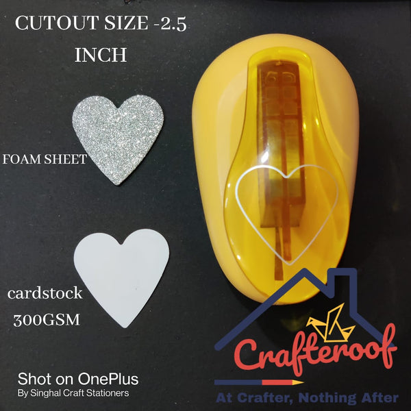 Heart Punch - 2.5 inch