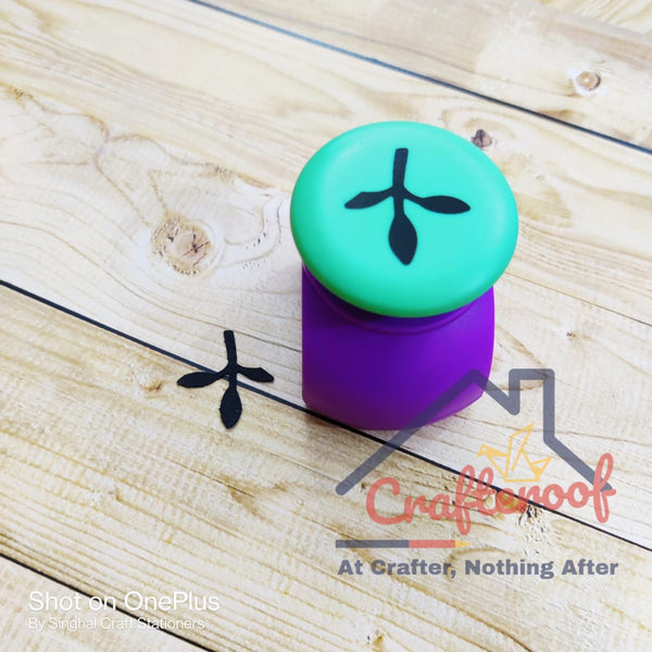 Leaf Stem Punch - 0.75 Inch