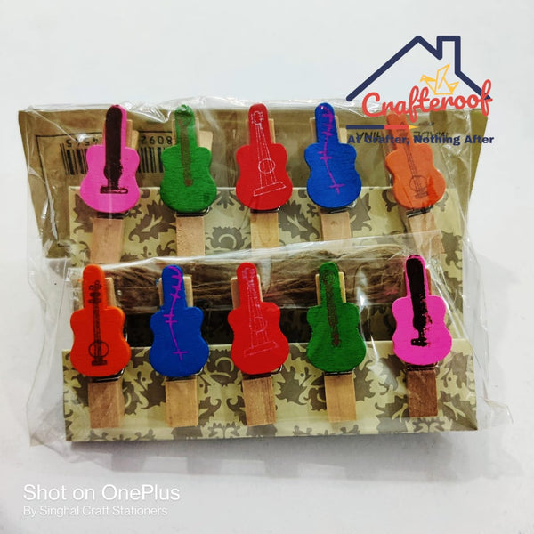 Guitar Wooden Clips
