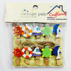 Yacht Wooden Clips