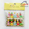 Eiffel Tower Wooden Clips