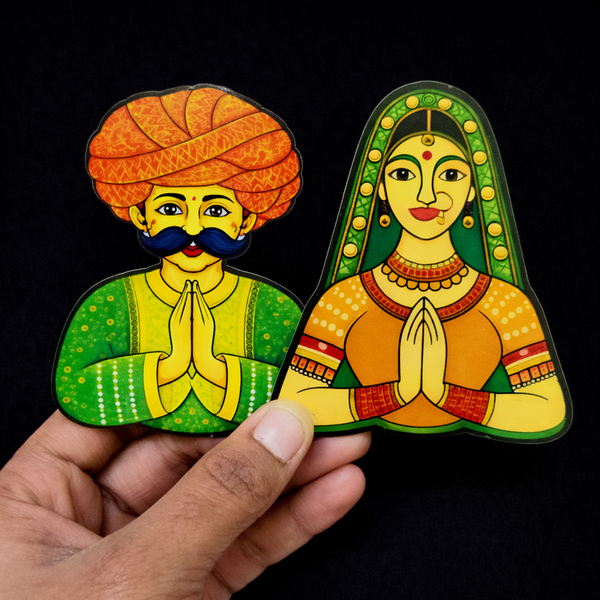 Welcome Couple Pair #1 - Printed Cutout