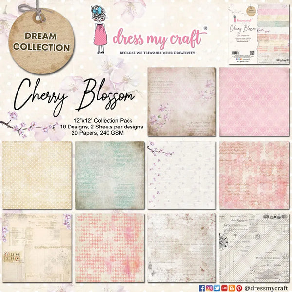 Cherry Blossom - 12 x12 Paper Pack