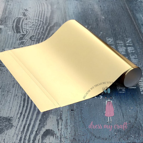 Gold - Reactive Foil Sheets (6"x18")
