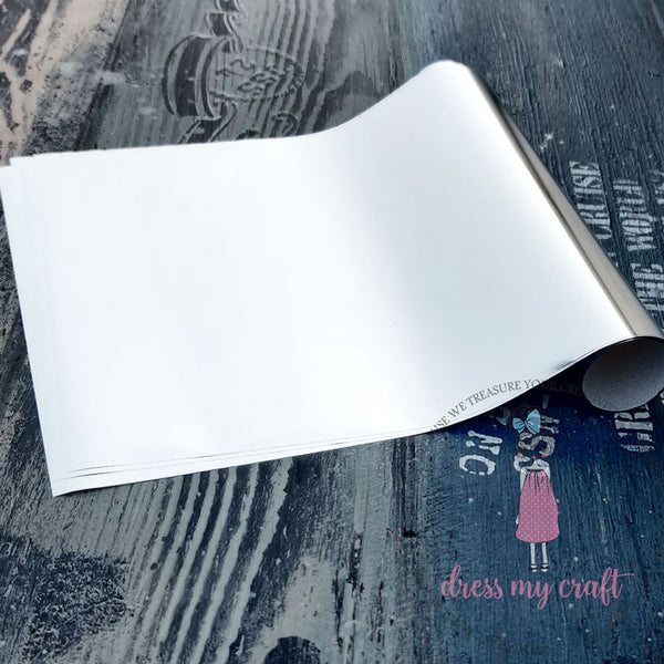 Silver - Reactive Foil Sheets (12"x18")