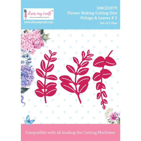 Foliage & Leaves # 5 - Flower Making Cutting Dies