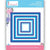 Double Stitched Square - Basic Designer Die