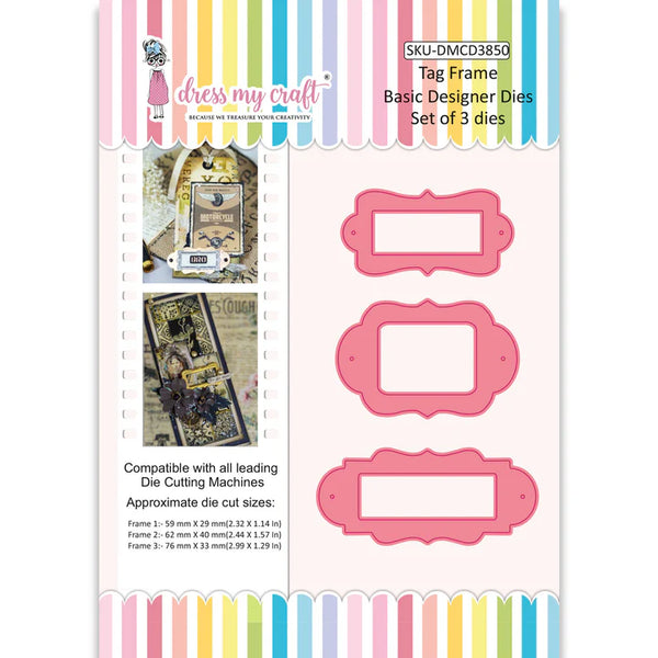 Tag Frame - Basic Designer Dies