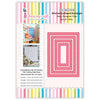 Stitched Scalloped Rectangle - Basic Designer Die