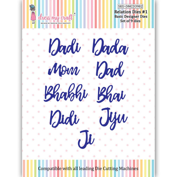 Relation Dies #1 - Basic Designer Dies