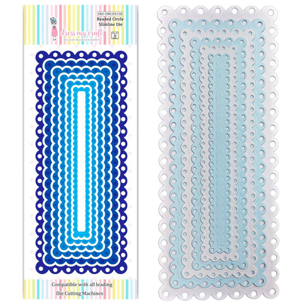 Beaded Circle Slimline Die