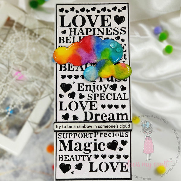 Sentiments Slimline Die