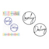 Expression Circle Sentiments #3 - Basic Designer Dies