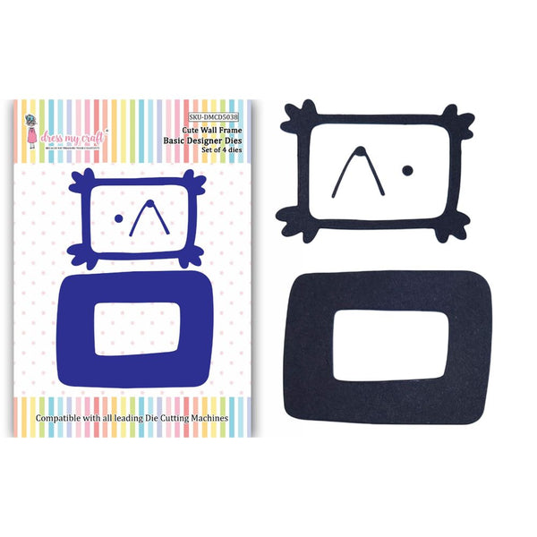 Cute Wall Frame - Basic Designer Dies